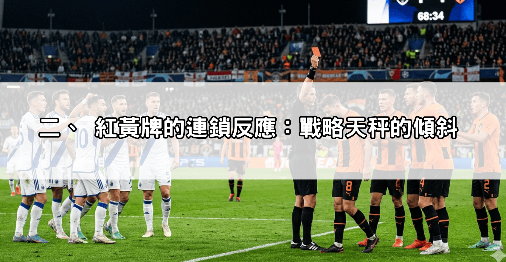 二、 紅黃牌的連鎖反應：戰略天秤的傾斜