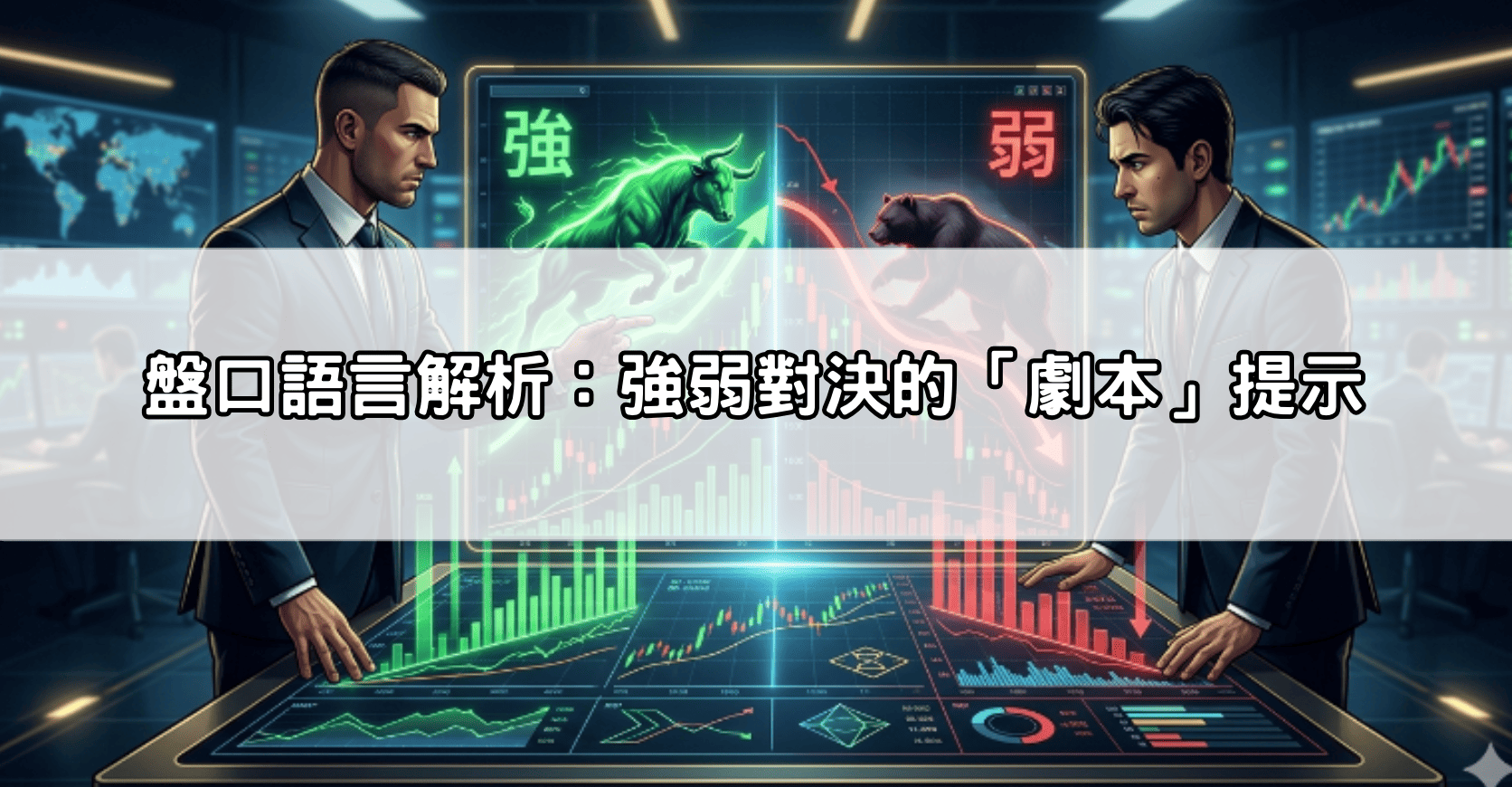 盤口語言解析：強弱對決的「劇本」提示