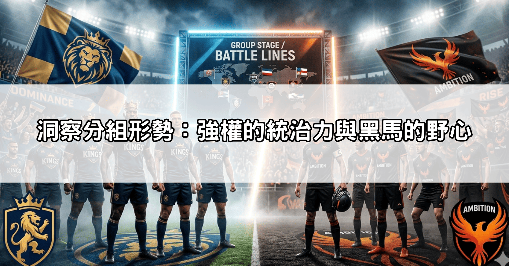 洞察分組形勢：強權的統治力與黑馬的野心